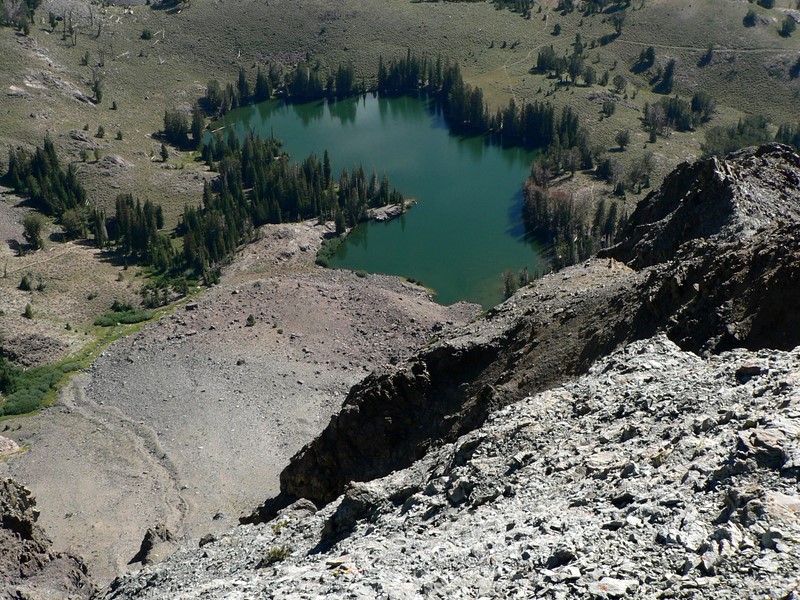 Iron Bog from near the summit of Peak 10149.